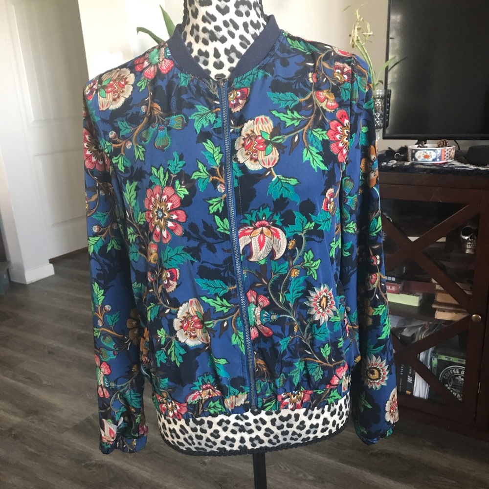 Floral funky sport jacket